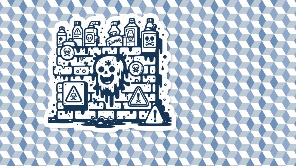 Væggen er giftig - bold